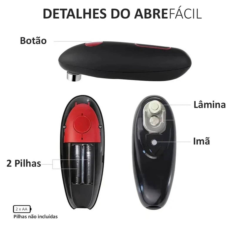 Abridor de Latas Automático - AbreFácil