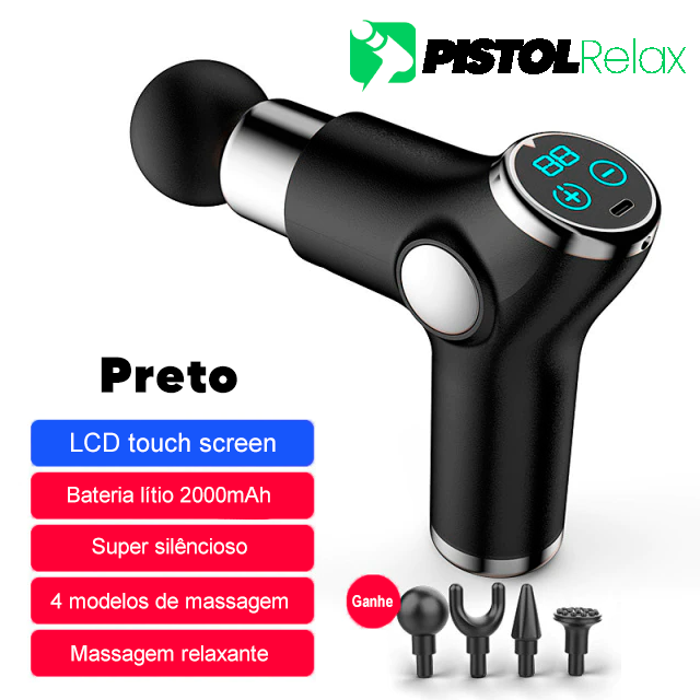 Pistola de Massagem - PistolRelax®