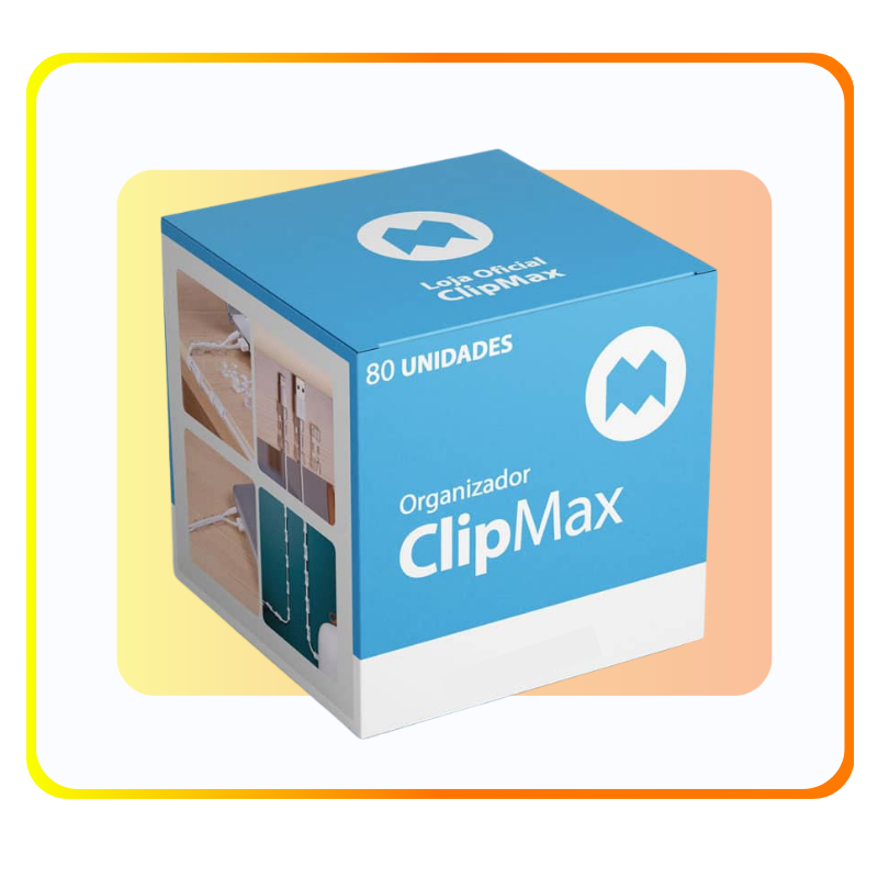 Organizador ClipMax - Ambientes Organizados em Segundos